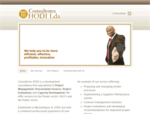 Tablet Screenshot of consultoreshodi.com